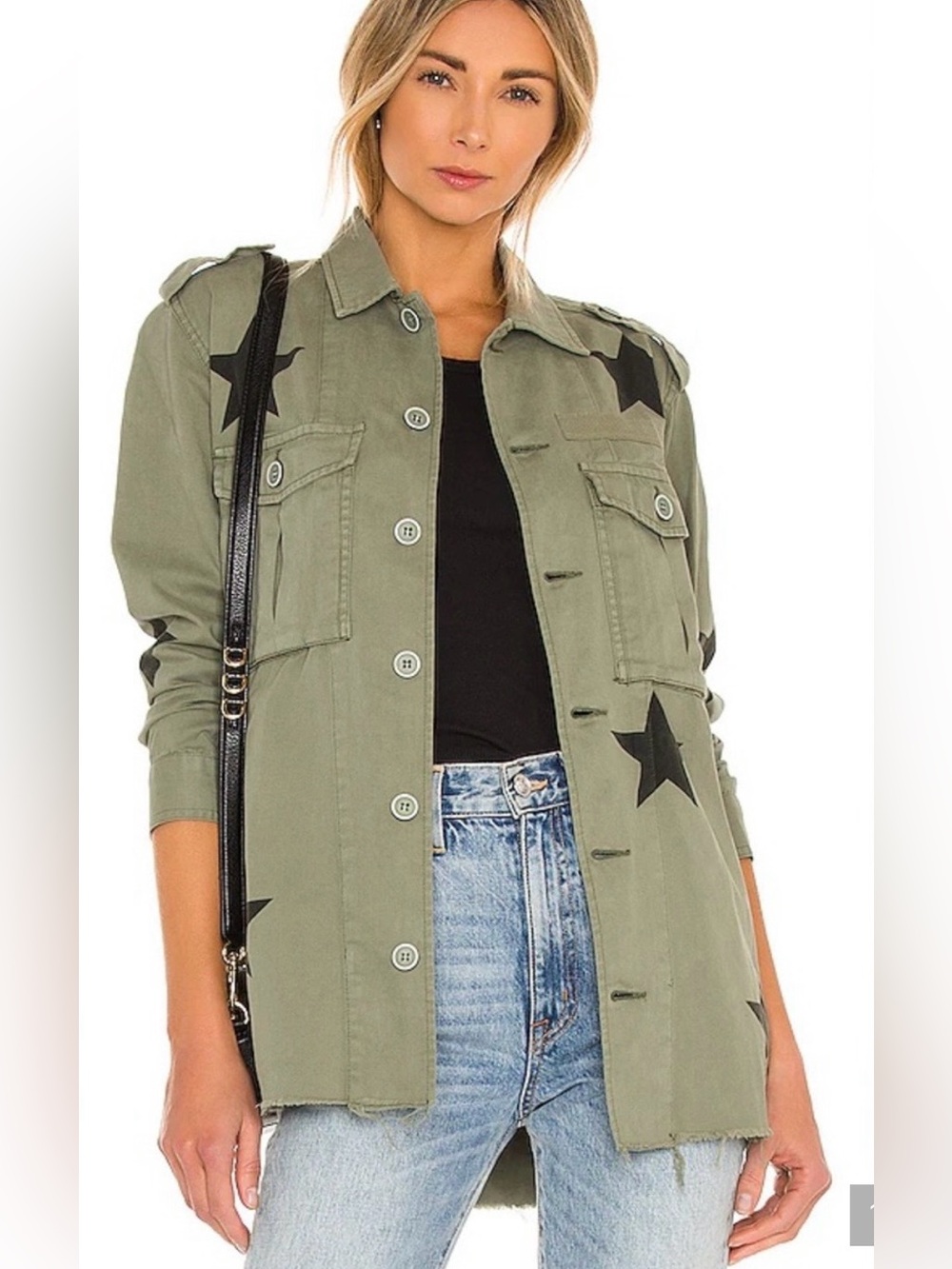PIISTOLA Camilo Olive Green Star Utility Jacket | Size XS
